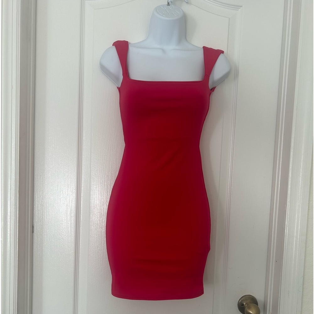 Hot Pink Mini Dress